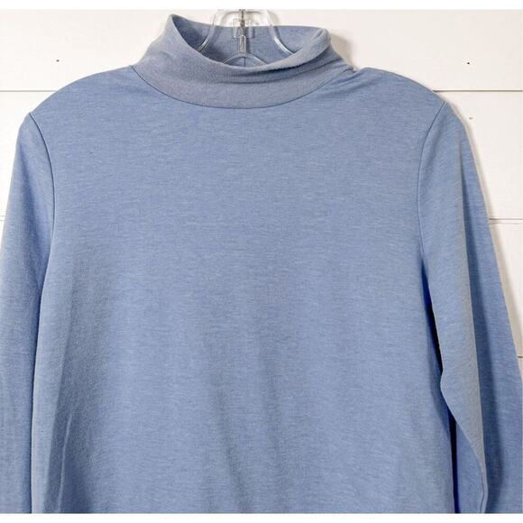 NWOT Set of 2 Croft & Barrow Women's Long Sleeve Mock Neck Top Blue Pink Small - Picture 6 of 9